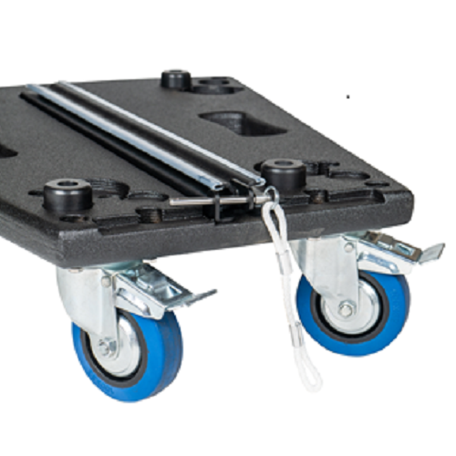 Yorkville SADOLLY1 Wooden Dolly With Casters For Synergy Array Cabinets - Red One Music