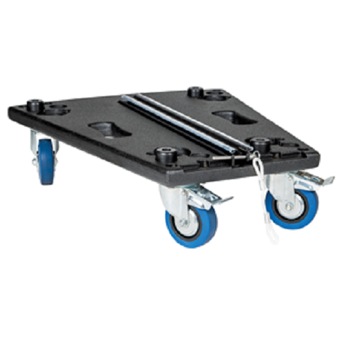 Yorkville SADOLLY1 Wooden Dolly With Casters For Synergy Array Cabinets - Red One Music