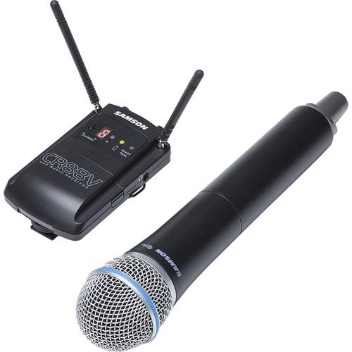 Samson Concert 88  Camera Handheld Uhf Wireless System Channel D - Red One Music