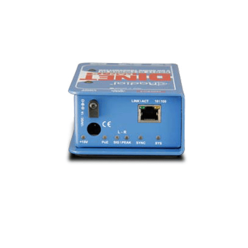 Radial Dinet Dan-Tx  2-Channel Dante Network Transmitter - Red One Music