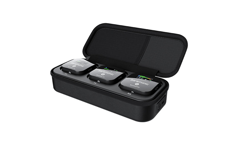 Saramonic Blink900 B2 Système de microphone sans fil double canal 2,4 GHz
