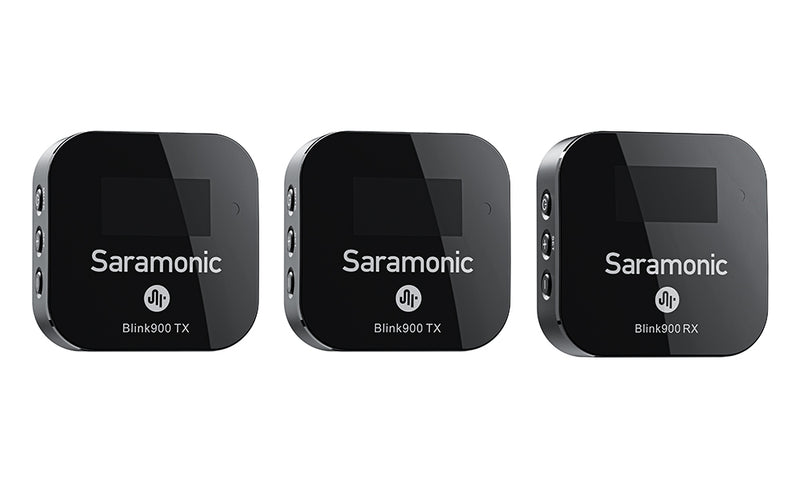 Saramonic Blink900 B2 Système de microphone sans fil double canal 2,4 GHz