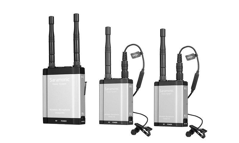 Saramonic VLINK2-KIT2 2.4 GHz Wireless Microphone System
