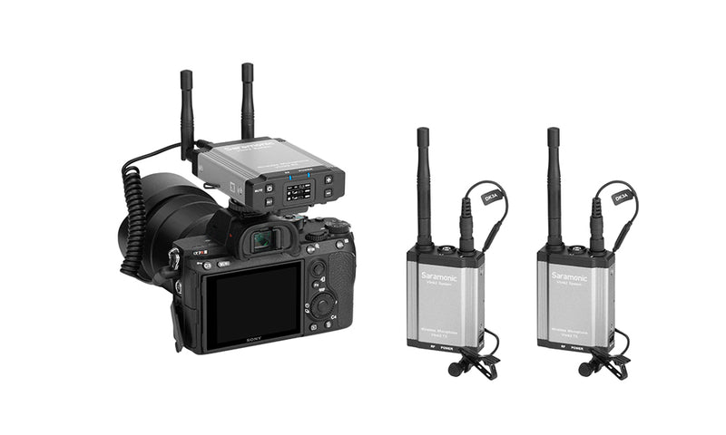 Saramonic VLINK2-KIT2 2.4 GHz Wireless Microphone System