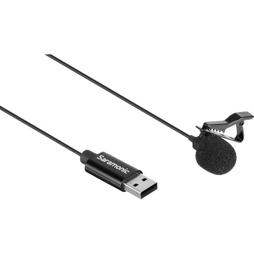 Saramonic LAVMICRO Omnidirectional USB Lavalier Microphone (6.5' Cable)