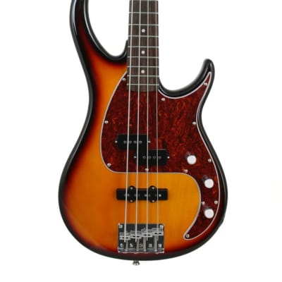 Peavey Milestone®4 Electric Bass Guitar with PJ Pickups - Vintage Burst