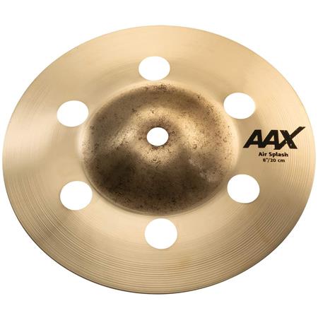 Sabian 20805XAB AAX Air Splash Cymbal - Extra-Thin Brilliant Finish - 8"