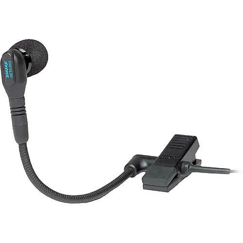 Shure BETA 98H/C Instrument Microphone With Clip-On Adapter - Red One Music