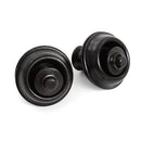 Dunlop SLS1103BK Straplok Système de retenue de sangle traditionnel oxyde noir