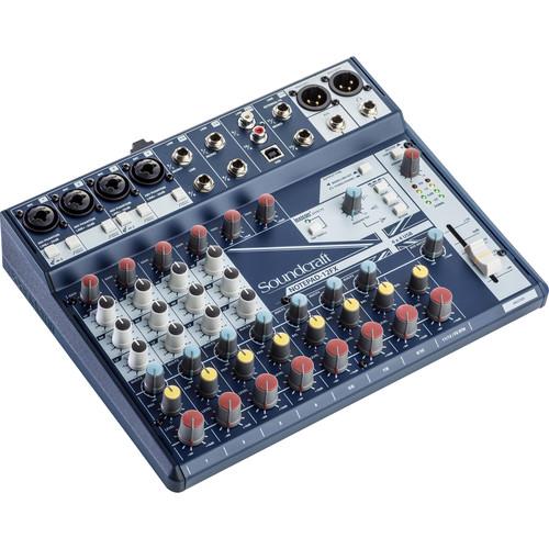 Soundcraft Notepad-12FX Analog Mixing Console - Red One Music