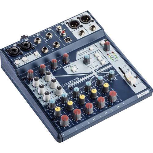 Soundcraft Notepad-8FX Analog Mixing Console - Red One Music
