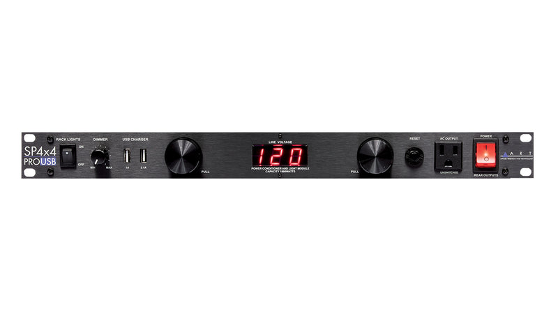 ART SP4x4 PRO USB LED Metered PDS
