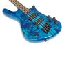 Spector NSDM4BKBL NS Dimension 4 Bass Guitar - Black and Blue Gloss