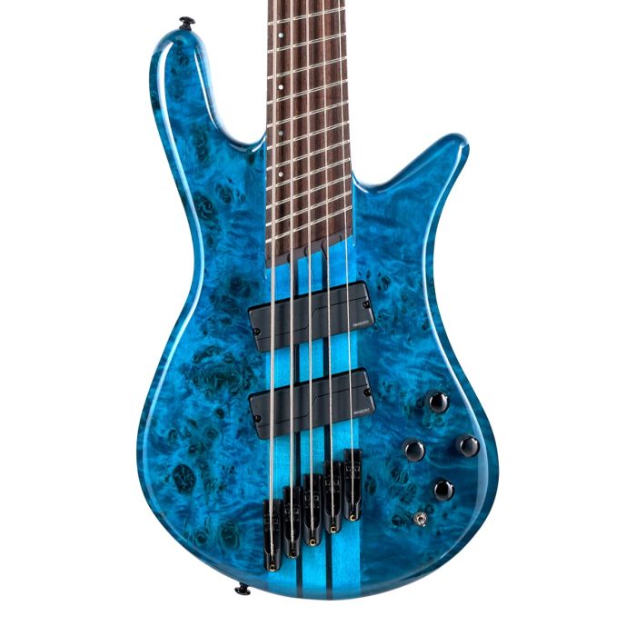 Spector NSDM5BKBL NS Dimension 5 Bass Guitar - Black And Blue Gloss