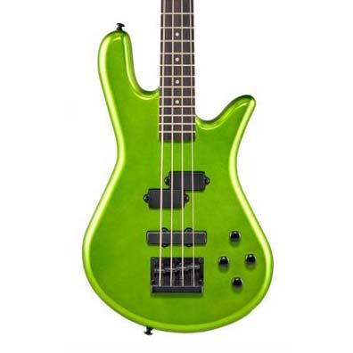 Spector PERF4MGR Performer 4 Electric Bass Guitar - Metallic Green Gloss