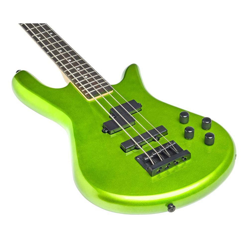 Spector PERF4MGR Performer 4 Electric Bass Guitar - Metallic Green Gloss