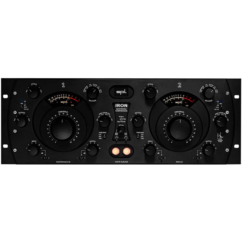 SPL IRON v2 Tube Mastering Compressor (All Black)