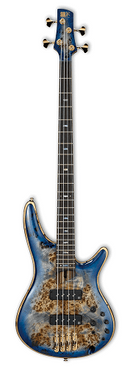 Ibanez SR2600CBB - Electric Bass with Nordstrand Pickups - Cerulean Blue Burst