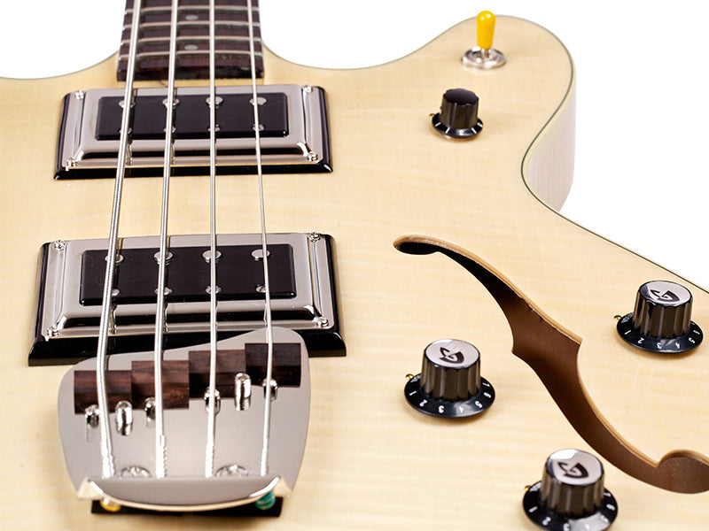 Guild STARFIRE II Bass Guitar (Flamed Maple) - Red One Music