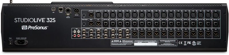 PreSonus STUDIOLIVE-32S 32-channel Digital Mixer - Red One Music