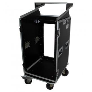 Prox T-18MRLT DJ Combo Flight Case W Laptop Shelf - Red One Music