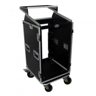 Prox T-18MRLT DJ Combo Flight Case W Laptop Shelf - Red One Music