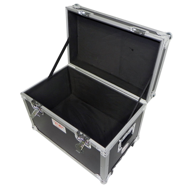 Prox Tutihw Roll-Away Utility Case W Retractable Handle - Red One Music