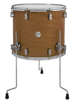 PDP PDCMX1618TTHM Concept Series Maple Exotic Floor Tom (Honey Mahogany) - 16" x 18"