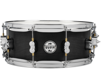 PDP PDSN5514BWCR Concept Snare Drum (Black Wax) - 5.5" x 14"
