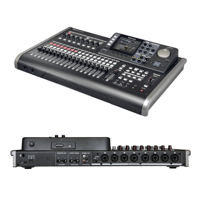 Tascam DP-24SD Digital Studio Mixer - Red One Music