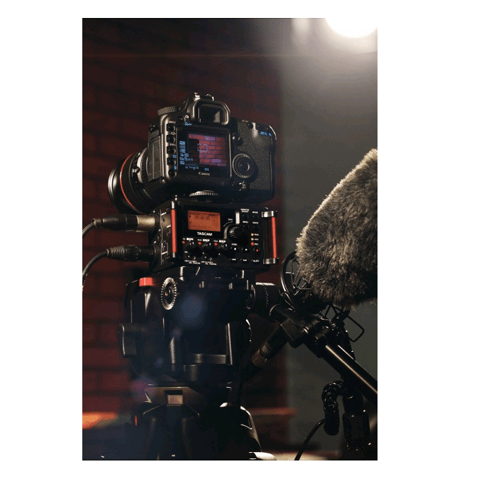Tascam DR-60DMK2 The Only Portable Recorder Designed For Dslr Filmmakers - Red One Music