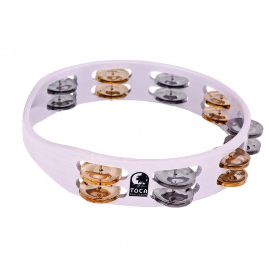 Toca TCT10-WH Colorsound 10" Tambourine - White