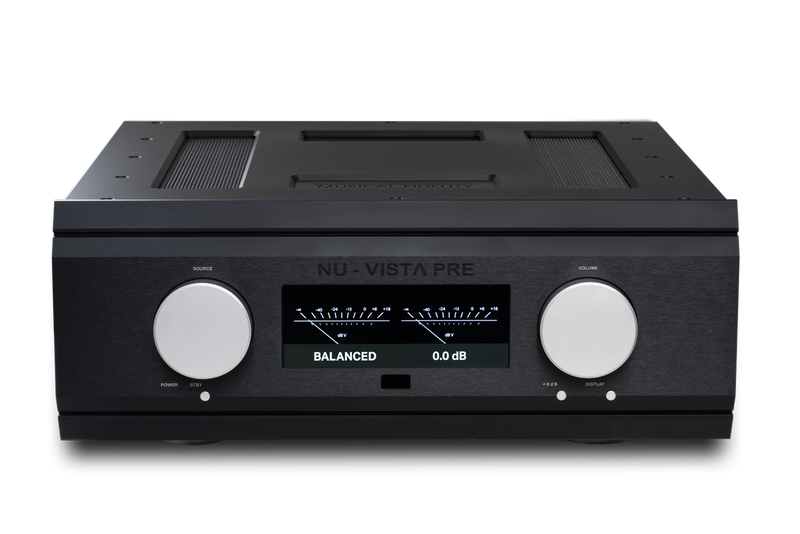 Musical Fidelity MUFTUBNUPREBK Discrete Class A Pre-Amplifier w/Separate Power Supply (Black)