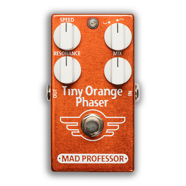 Professeur fou Tiny Orange Phaser Guitar Effets pédale