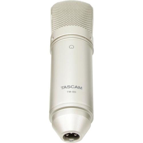 Tascam Tm-80 Studio Condenser Microphone - Red One Music