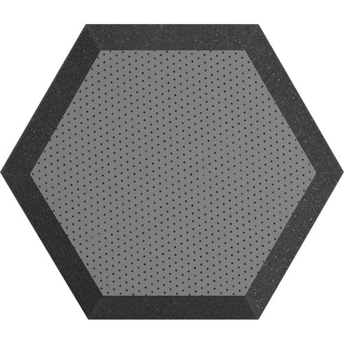 Ultimate Acoustics UA-HX-12GR Hexagonal Foam Wall Panel - 12" [2-Pack]