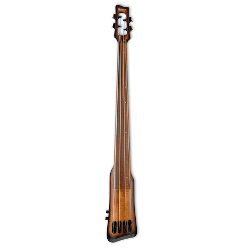 Ibanez UB804-MOB Contrebasse avec piézo et marqueurs de notes (Mahogany Oil Burst)