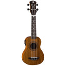Luna UKE VMS EL Vintage Mahogany Soprano Ukulele (Satin Natural)