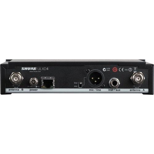 Shure Ulxd4 Digital Wireless Receiver Frequency H50 - Red One Music