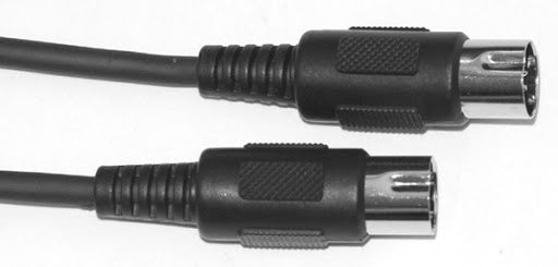 Link Audio A103MD Midi Cables - 3 foot - Black - Red One Music