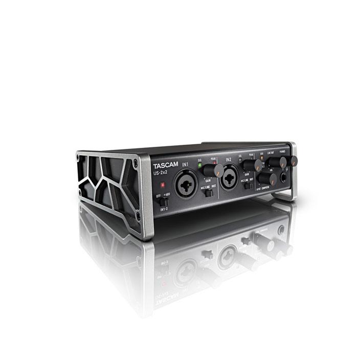 Tascam US-2X2 2-In 2-Out Audiomidi Interface - Red One Music
