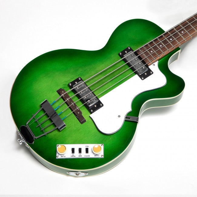 Hofner IGNITION PRO Club Bass - Transparent Green