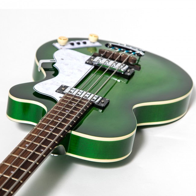 Hofner IGNITION PRO Club Bass - Transparent Green