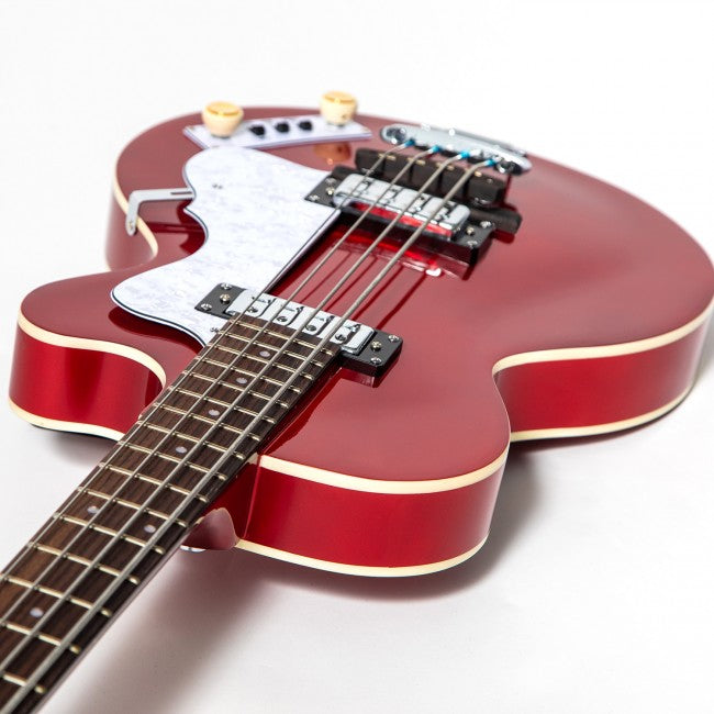 Hofner HOF-HI-CB-PE-RD Ignition Pro Club Electric Bass (Metallic Red)