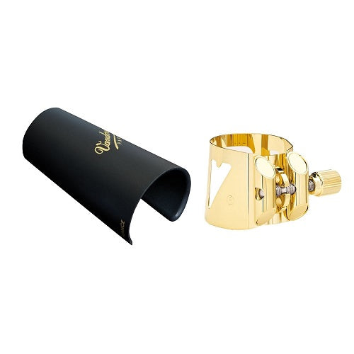 Vandoren LC08P  Ligature Sax Tenor Vandoren Optimum LC08P w/ Plastic Cap - Red One Music