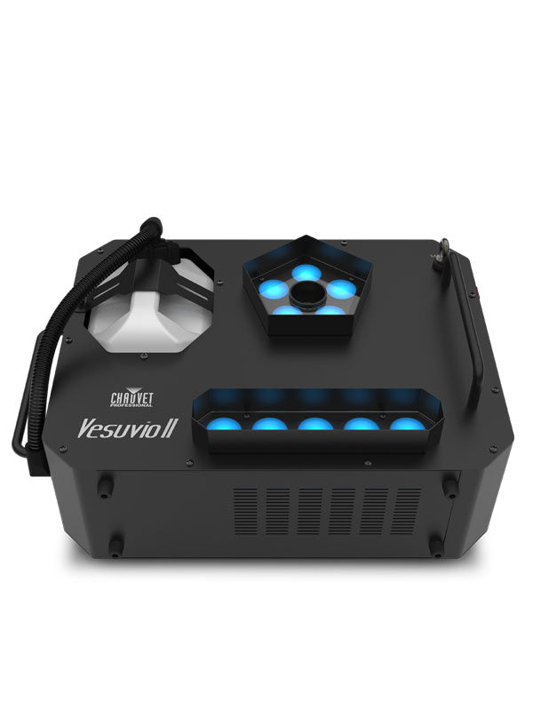 Chauvet Pro VESUVIO II RGBA+UV Vertical Fog Machine - Red One Music