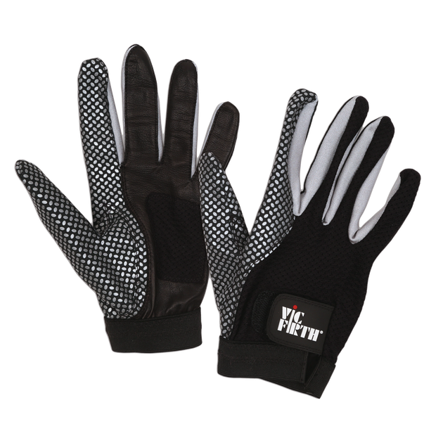 Vic Firth VICGLVM Drumming Glove, Medium - Enhanced Grip & Ventilated Palm