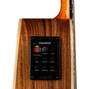 Luna VISTA EAGLE Tropical Wood 12-String Acoustic/Electric Guitar (Gloss Natural)