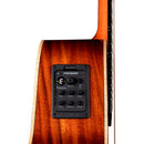 Luna VISTA WOLF Tropical Wood Acoustic/Electric Guitar (Gloss Natural)