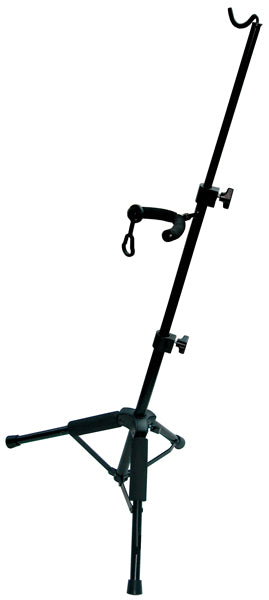 Yorkville VS-61 Support pour violon avec cintre pour archet - Noir - Style trépied